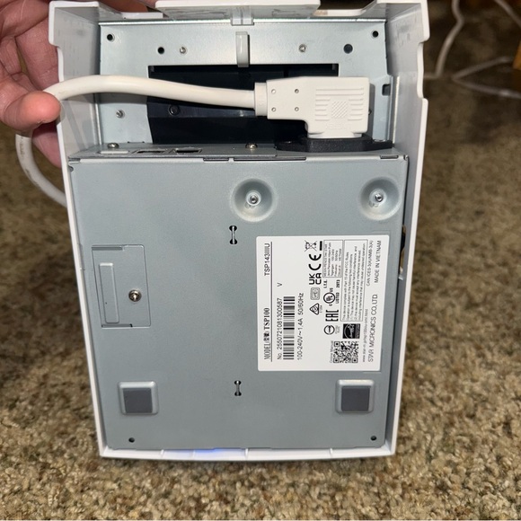 Star TSP100III Future Print Thermal POS Receipt Printer TSP143IIIU-Works-Cords - Picture 7 of 15